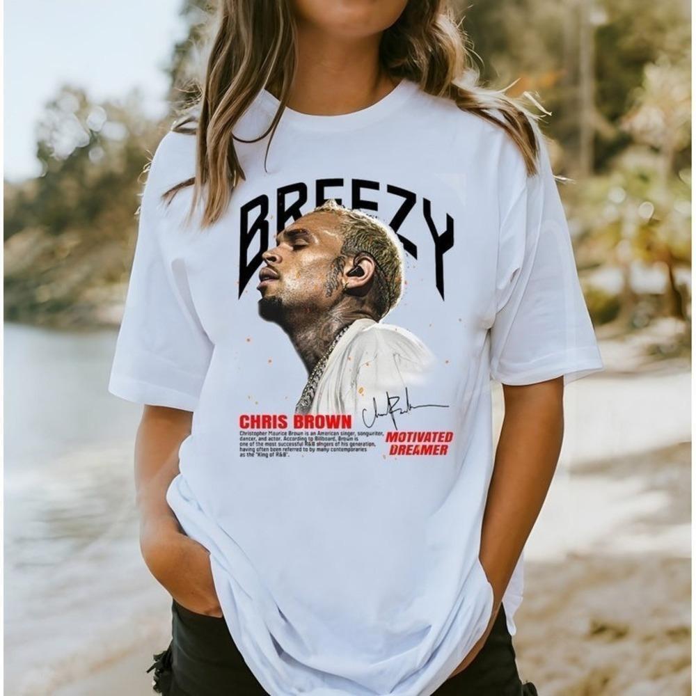 Chris Brown 11 11 Tour T Shirt Concert Music Graphic Fan Gift Retro Tee